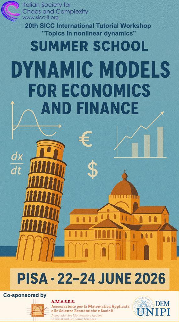 Summer School - Dynamic Models for Economics and Finance